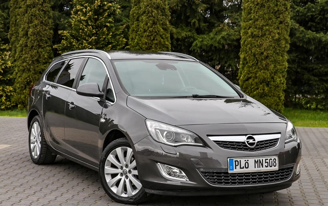 Opel Astra cena 26900 przebieg: 169397, rok produkcji 2011 z Nowy Dwór Mazowiecki małe 781